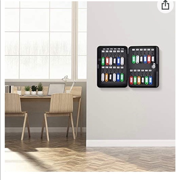 Key Cabinet Steel Security Lock Box - Picture 7 of 10